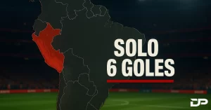 Perú hace 6 goles en las eliminatorias al mundial del 2026